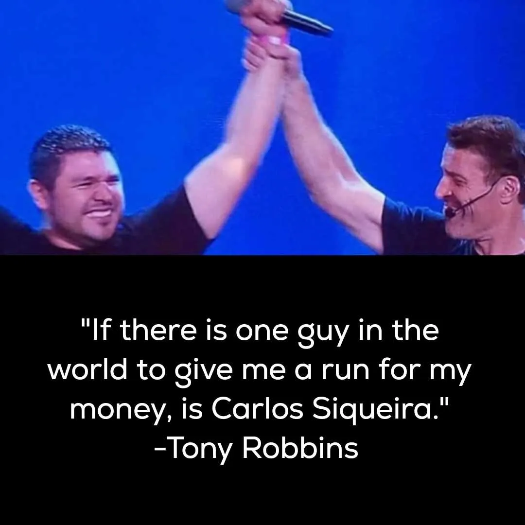 Tony Robbins testimonial graphic